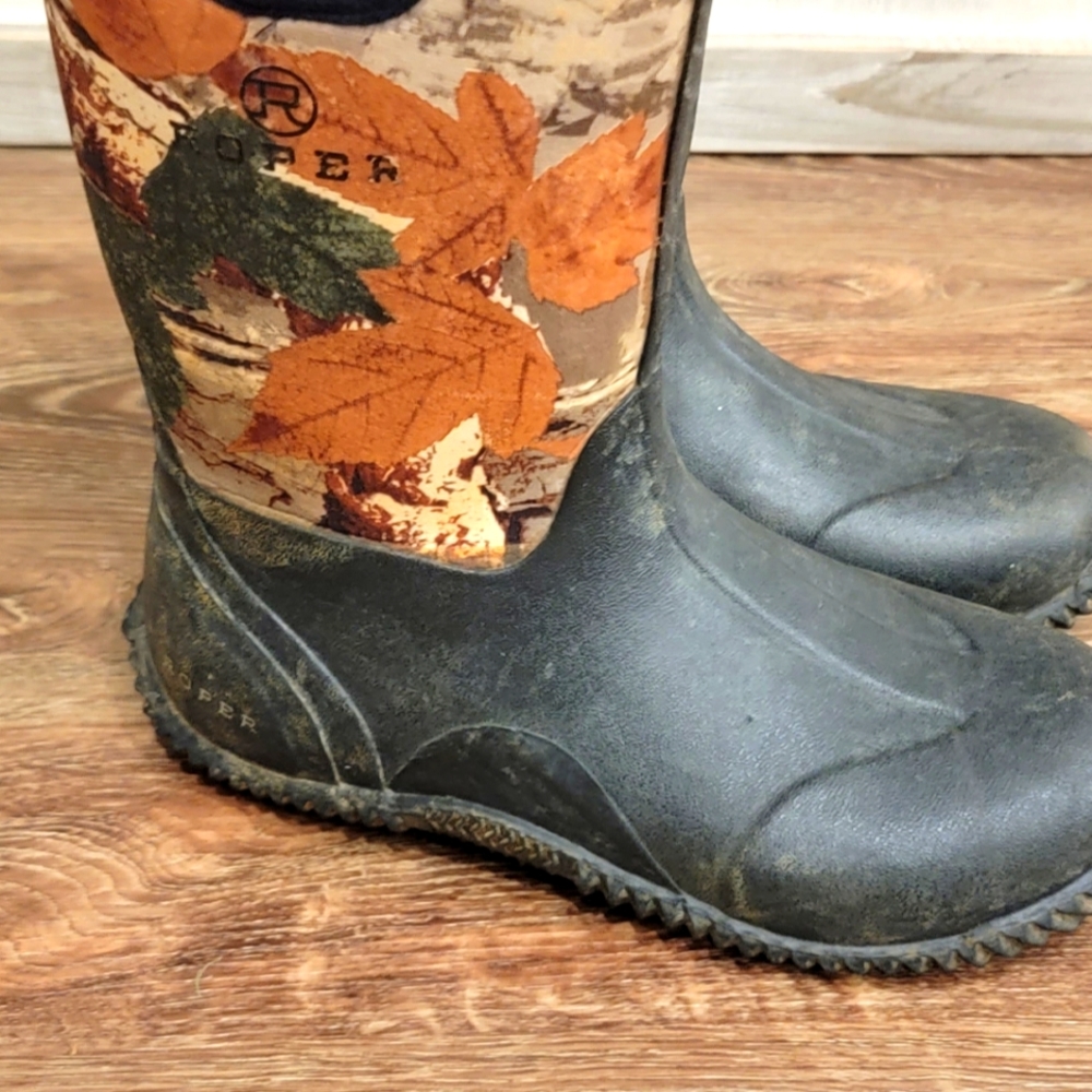 Roper Boys Waterproof Boots Size 7
